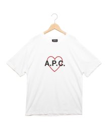 A.P.C./アーペーセー Tシャツ カットソー トップス 半袖カットソー ホワイト レディース APC M26117 COEIO AAB/505703833