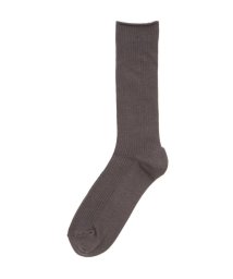 B'2nd(ビーセカンド)/MARCOMONDE（マルコモンド）＠ new cotton ribbed socks/チャコール