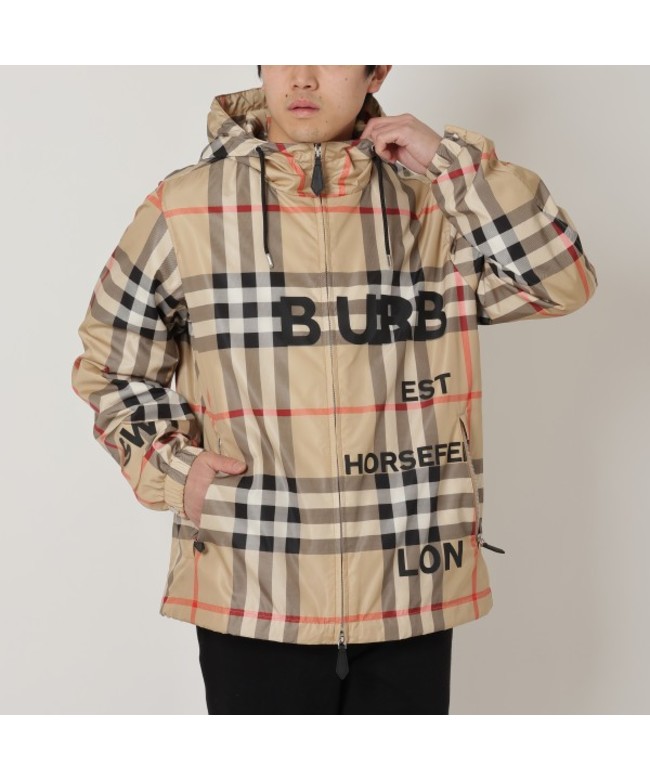 バーバリー ブルゾン スタンフォード ベージュ メンズ BURBERRY 8067774 A7028