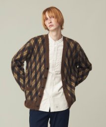 J.PRESS MENS/【WEB限定カラー有】モヘアヤーン アーガイルカーディガン/505706437