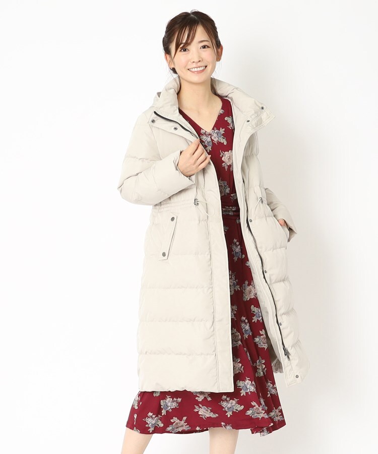 【タグ付き未使用】Judy Collectionロングダウンコート Aライン38