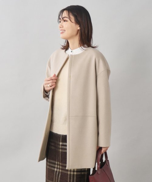 【軽く羽織れる／定番人気】カシミヤ混ミドル丈コート 【軽く羽織れる／定番人気】カシミヤ混ミドル丈コート 【軽く羽織れる／定番人気】カシミヤ混ミドル丈コート M2226242422(17002円)