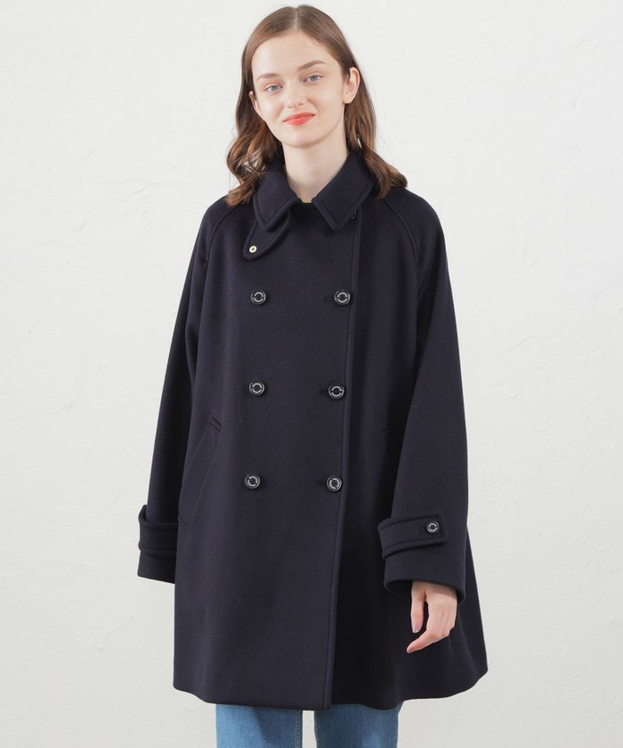 【美品】MACKINTOSH PHILOSOPHY ネイビー コート　40／L ブルー系｜コート｜MACKINTOSH PHILOSOPHY(マッキントッシュ