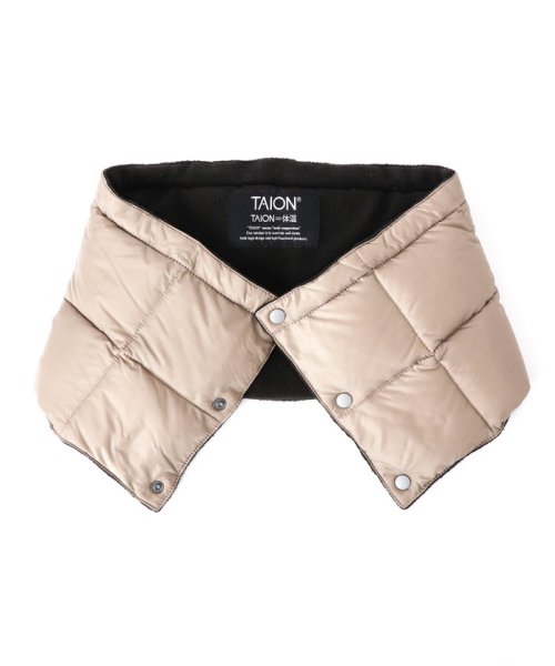 NOLLEY’S goodman(ノーリーズグッドマン)/【TAION/タイオン】BASIC DOWN NECK WARMER/カーキ