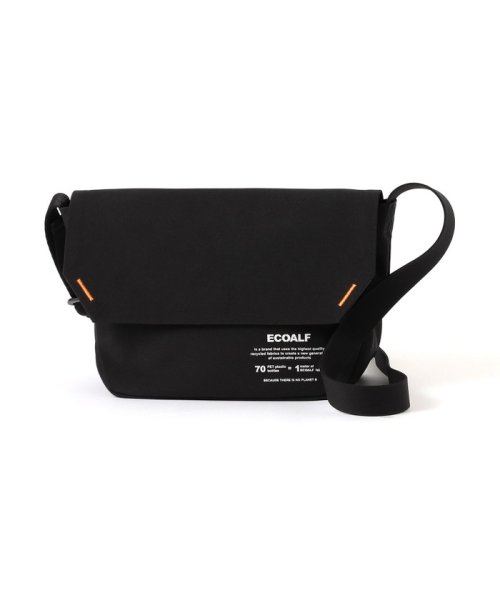 ECOALF WOMEN(ECOALF WOMEN)/UTO BONDED ショルダーバッグ / BONDED SHOULDER BAG UNISEX 【カーキ(78) オンラインストア限定カラー】/黒