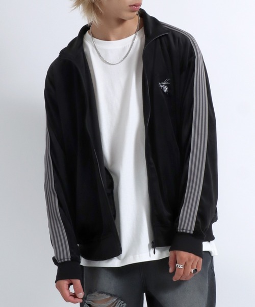 adidas originals ベロア トラックジャケット セットアップ 黒