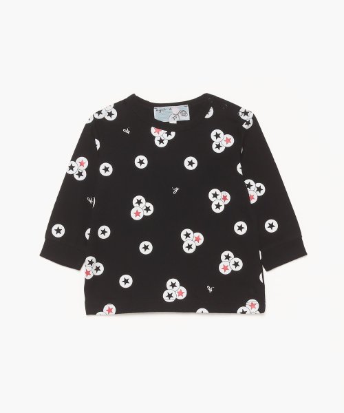 agnes b. BABY OUTLET(アニエスベー　ベビー　アウトレット)/【Outlet】JIM0 L TS ベビー Tシャツ/ブラック