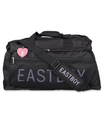 EASTBOY(イーストボーイ)/イーストボーイ EAST BOY ボストンバッグ ショルダーバッグ シュシュ レディース 42L 大容量 撥水 BOSTON BAG ブラック ネイビー 黒 E/ブラック系1