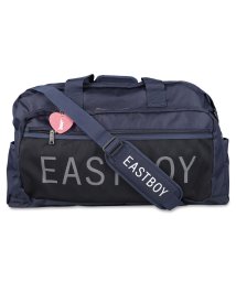 EASTBOY(イーストボーイ)/イーストボーイ EAST BOY ボストンバッグ ショルダーバッグ シュシュ レディース 42L 大容量 撥水 BOSTON BAG ブラック ネイビー 黒 E/ネイビー