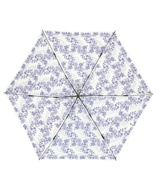 PREMIUM WHITE(プレミアムホワイト)/プレミアムホワイト PREMIUM WHITE 日傘 折りたたみ 完全遮光 晴雨兼用 軽量 雨傘 レディース 55cm 遮光率 UVカット 100% コンパクト/パープル