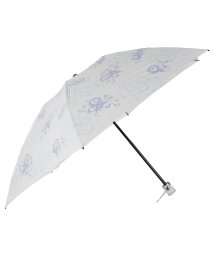 PREMIUM WHITE(プレミアムホワイト)/プレミアムホワイト PREMIUM WHITE 日傘 折りたたみ 完全遮光 晴雨兼用 軽量 雨傘 レディース 50cm 遮光率 UVカット 100% コンパクト/ネイビー