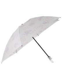 PREMIUM WHITE(プレミアムホワイト)/プレミアムホワイト PREMIUM WHITE 日傘 折りたたみ 完全遮光 晴雨兼用 軽量 雨傘 レディース 50cm 遮光率 UVカット 100% コンパクト/パープル