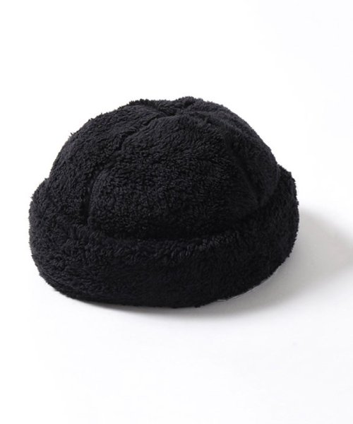 GLOSTER(GLOSTER)/【halo Commodity/ハロ コモディティー】Kuna Fleece Cap/ブラック