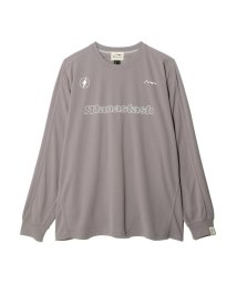 MANASTASH(マナスタッシュ)/MANASTASH/マナスタッシュ/MANASTASH TECH L/S TEE/グレー