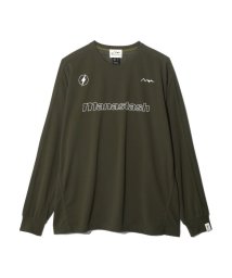 MANASTASH(マナスタッシュ)/MANASTASH/マナスタッシュ/MANASTASH TECH L/S TEE/オリーブ