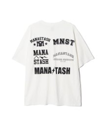 MANASTASH(マナスタッシュ)/MANASTASH/マナスタッシュ/SPONSOR LOGO TEE/スポンサーロゴTシャツ/ホワイト