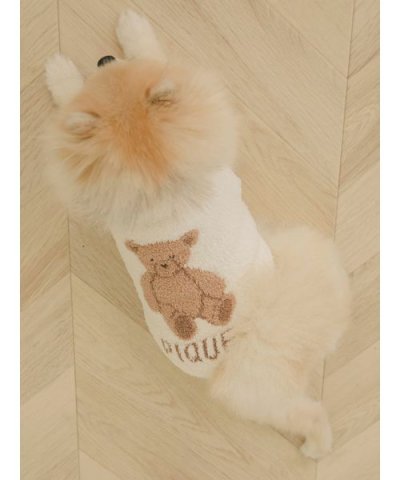 【CAT&DOG】【販路限定商品】ベビモコベアジャガードプルオーバー