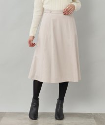 UNTITLED/【通勤】ベルトデザイン サキソニースカート/505708500