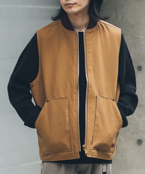 URBAN RESEARCH Sonny Label(アーバンリサーチサニーレーベル)/POLeR　DUCK CANVAS VEST/BEIGE