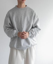 URBAN RESEARCH DOORS(アーバンリサーチドアーズ)/FORK&SPOON　フラッフィークルーネックスウェット/ASHGRAY