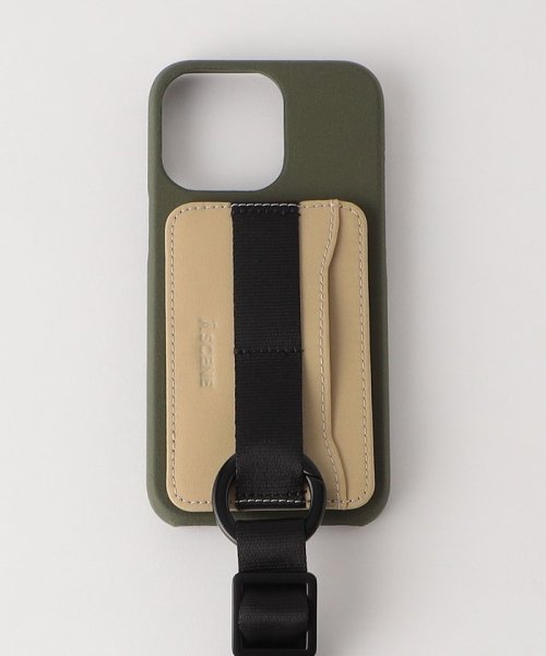 BEAUTY&YOUTH UNITED ARROWS(ビューティーアンドユース　ユナイテッドアローズ)/【WEB限定】＜A SCENE＞B&C Dock in case iPhone13Proケース/OLIVE