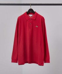 ABAHOUSE(ABAHOUSE)/【LACOSTE】ロゴ 長袖ポロシャツ/ボルドー