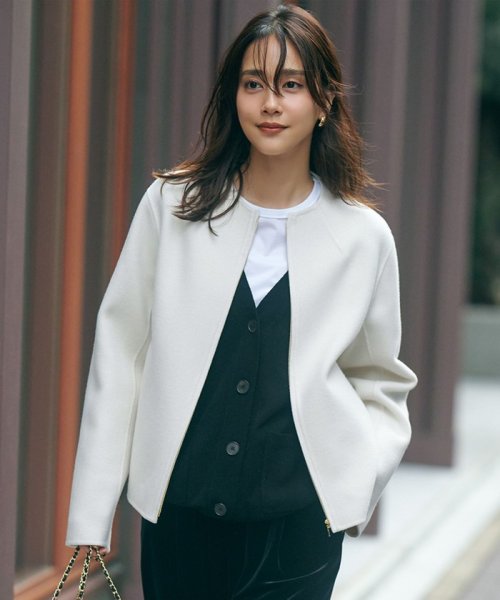 ウールリバー ショート ブルゾン ウールリバー 品番