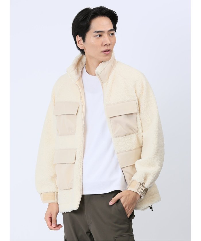 セール】【WEB限定】ミンズクローゼット/mihns closet ボアブルゾン