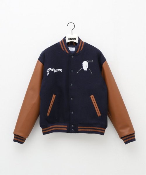 PULP(パルプ)/【BOYS IN TOYLAND / ボーイズ イン トイランド】 T－LAND VARSITY JACKET/ネイビー