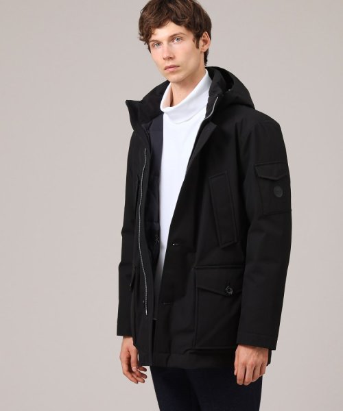 【河田フェザー】クラシック ダウン ブルゾン 