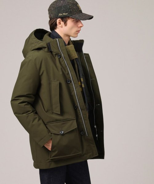 【河田フェザー】クラシック ダウン ブルゾン 