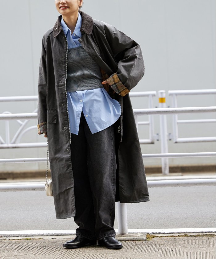 barbour/バブアー os wax burghley：コート   ジャーナル