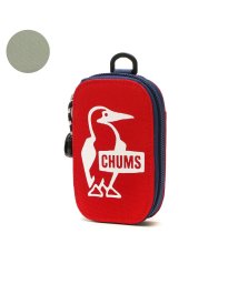 CHUMS(チャムス)/日本正規品 チャムス キーケース スマートキー ブランド 小銭入れ CHUMS リサイクルオーバルキージップケース CH60－3580/レッド