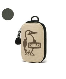 CHUMS(チャムス)/日本正規品 チャムス キーケース スマートキー ブランド 小銭入れ CHUMS リサイクルオーバルキージップケース CH60－3580/グレージュ