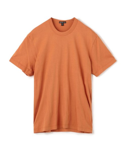 JAMES PERSE(JAMES PERSE)/コットンジャージー クルーネックTシャツ MBEL3614/35オレンジ