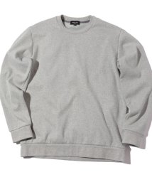 Men's Bigi(メンズビギ)/＜BOMBERHEAT＞ ヘリンボンクルーネックカットソー/グレー