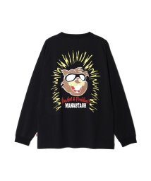 MANASTASH(マナスタッシュ)/MANASTASH/マナスタッシュ/RE:POLY L/S TEE BEAVER/ブラック