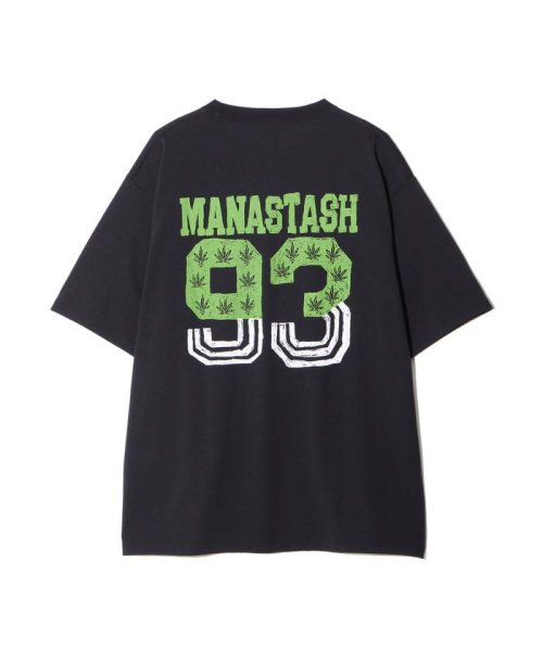 MANASTASH(マナスタッシュ)/MANASTASH/マナスタッシュ/RE:POLY TEE 93/リポリTシャツ93/ブラック