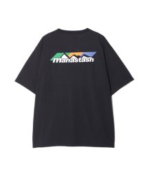 MANASTASH(マナスタッシュ)/MANASTASH/マナスタッシュ/RE:POLY TEE SCHEME LOGO/ブラック