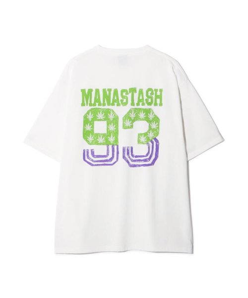 MANASTASH(マナスタッシュ)/MANASTASH/マナスタッシュ/RE:POLY TEE 93/リポリTシャツ93/ホワイト
