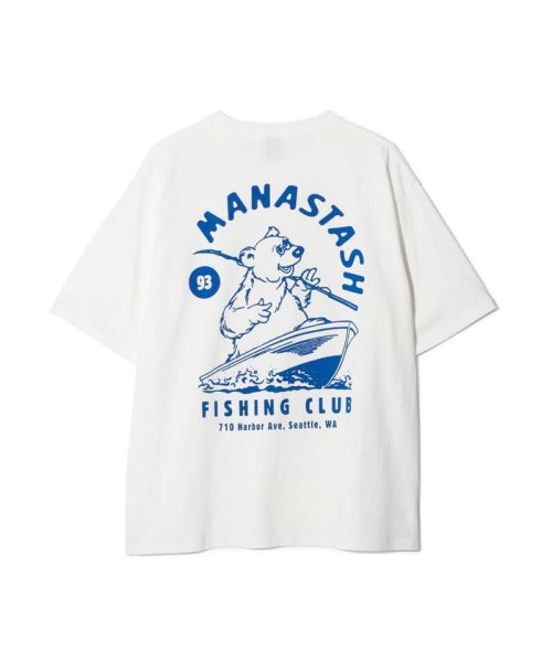 MANASTASH(マナスタッシュ)/MANASTASH/マナスタッシュ/CiTee FISHING CLUB/シティーフィッシングクラブ/ホワイト