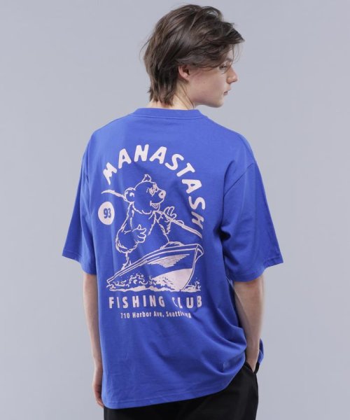 MANASTASH(マナスタッシュ)/MANASTASH/マナスタッシュ/CiTee FISHING CLUB/シティーフィッシングクラブ/ブルー
