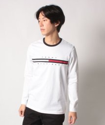 TOMMY HILFIGER(トミーヒルフィガー)/【オンライン限定】トミーヒルフィガーロゴロングスリーブTシャツ / TINO TEE/ホワイト2