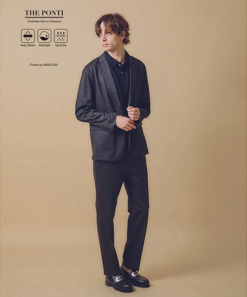 【上下2点セット/セットアップ対応】ポンチセットアップ/スーツ W76 モデル：H180 B93 H94