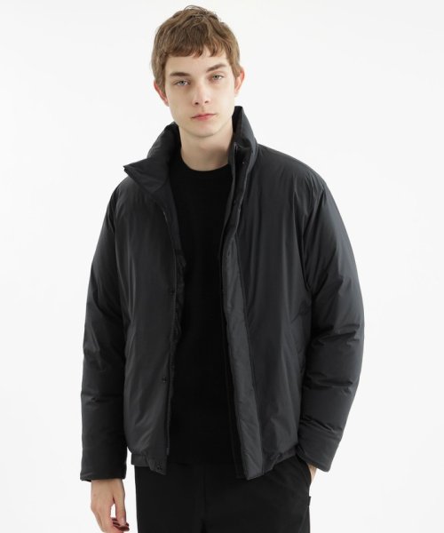 ブリテック BR045 ダウンブルゾン シルキータッチナイロン 