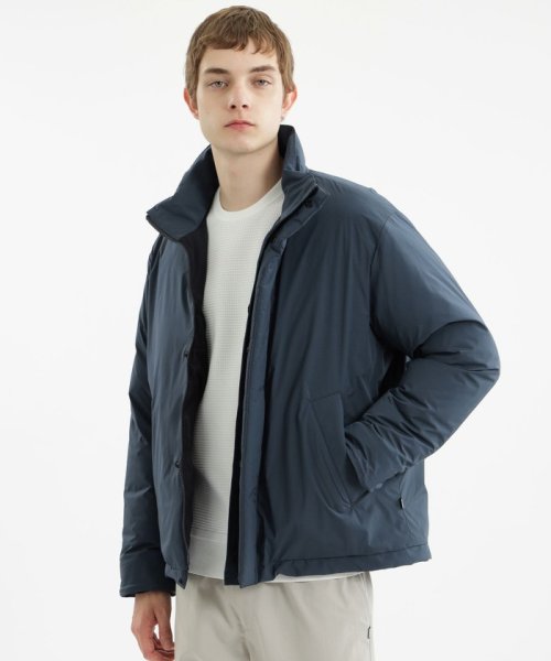 ブリテック BR045 ダウンブルゾン シルキータッチナイロン 