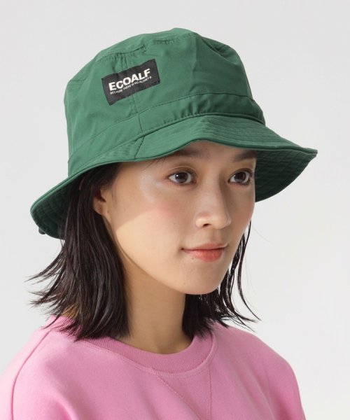 ECOALF WOMEN(ECOALF WOMEN)/BASバケットハット / BAS BUCKET HAT UNISEX/グリーン