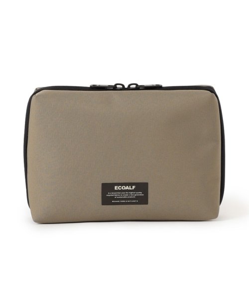 ECOALF MEN(ECOALF MEN)/WAKAI コンパクトケース / WAKAI TOILETRY BAG UNISEX/ブラウン