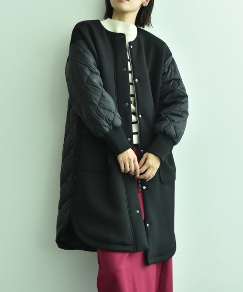 【ＮＵＳ】ダンボールニット＊キルトダウン 