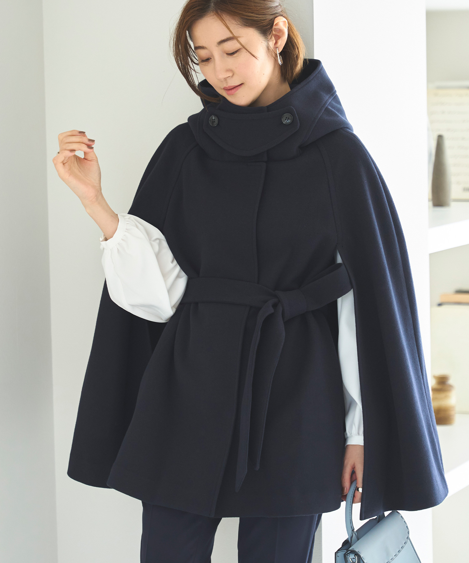 美品】ルイルエブティック フォックスファー ケープコート 美品】ルイルエブティック フォックスファー ケープコート